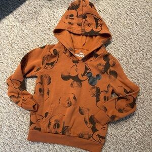 ✅3/$24 Distressed Disney Kids Hoodie with Mickey Print